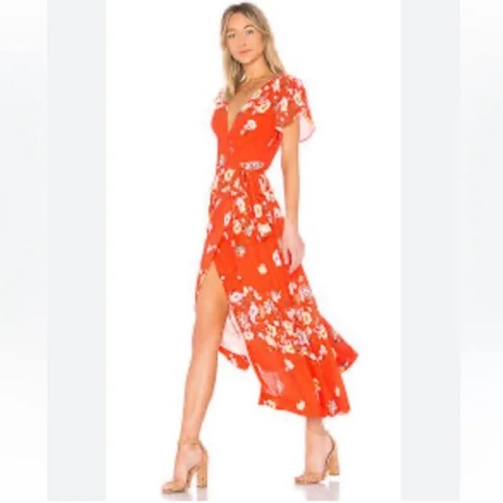Free People Jess Wrap Dress